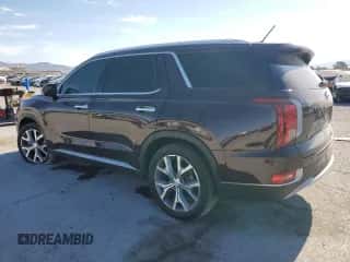 2021 Hyundai Palisade SEL с VIN KM8R3DHE4MU303721, выставлен на аукционе Copart как лот 55203504 с пробегом 45 944 миль миль и Списание • Salvage title. История ставок и продаж доступна на DreamBid. Изображение 2.
