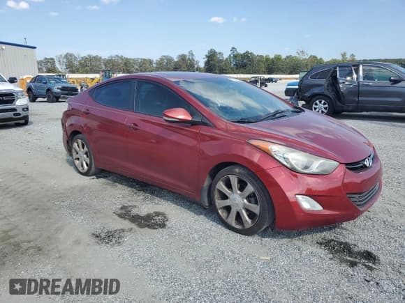 ✅ 2013 Hyundai Elantra GLS • VIN: 5NPDH4AE4DH249616 • Lot: 81478295. Listed on Copart with 140,064 mi. Free auction sales archive from the USA and detailed vehicle history report at DreamBid. Image 4.