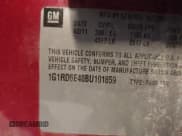 ✅ 2011 Chevrolet Volt • VIN: 1G1RD6E40BU101859 • Lot: 43627019. Wystawiony na IAAI z przebiegiem Nie podano. Bezpłatny archiwum sprzedaży aukcyjnych z USA i szczegółowy raport historii pojazdu na DreamBid. Zdjęcie 9.