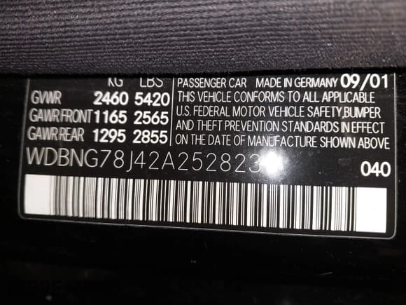 ✅ 2002 Mercedes-Benz S 600 • VIN: WDBNG78J42A252823 • Lot: 42051191. Listed on IAAI with 133,123 mi. Free auction sales archive from the USA and detailed vehicle history report at DreamBid. Image 9.