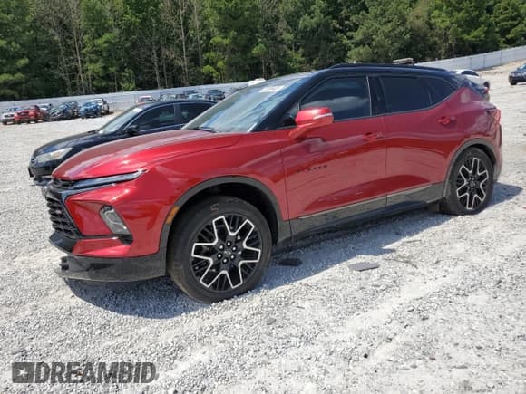 ✅ 2025 Chevrolet Blazer RS • VIN: 3GNKBERS3SS101430 • Lot: 70269485. Listed on Copart with 17,787 mi. Free auction sales archive from the USA and detailed vehicle history report at DreamBid. Image 1.
