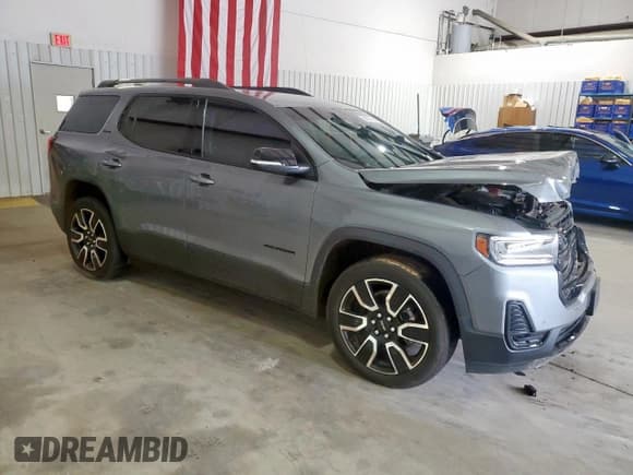 ✅ 2021 GMC Acadia SLE • VIN: 1GKKNKLS9MZ123904 • Lot: 64051795. Wystawiony na Copart z przebiegiem 87 975 mil. Bezpłatny archiwum sprzedaży aukcyjnych z USA i szczegółowy raport historii pojazdu na DreamBid. Zdjęcie 4.