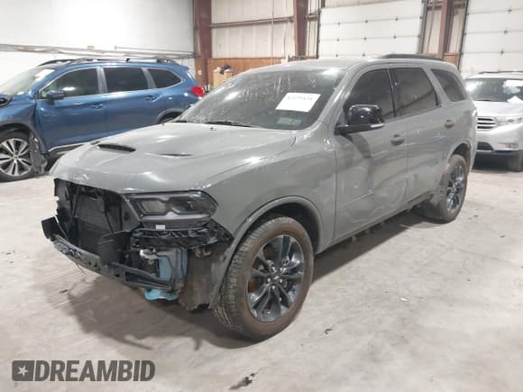✅ 2024 Dodge Durango GT Plus • VIN: 1C4RDJDG9RC228051 • Lot: 42279131. Listed on IAAI with 8,438 mi. Free auction sales archive from the USA and detailed vehicle history report at DreamBid. Image 20.
