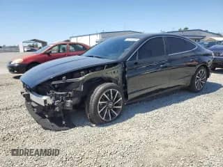 2021 Hyundai Sonata Limited z VIN 5NPEH4J27MH072831, wystawiony jako Copart lot #71291725 z przebiegiem 45 075 mil mil oraz Szkoda całkowita • Salvage title. Historia ofert i sprzedaży dostępna na DreamBid. Obrazek 1.