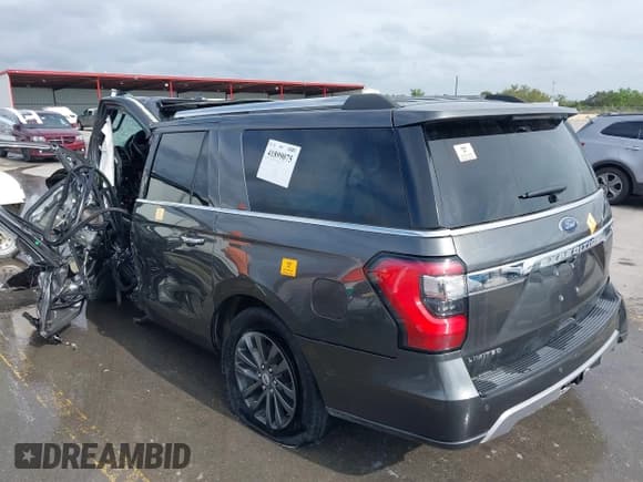 ✅ 2021 Ford Expedition Max Limited • VIN: 1FMJK1KT6MEA19085 • Lot: 41899075. Listed on IAAI with Not provided. Free auction sales archive from the USA and detailed vehicle history report at DreamBid. Image 3.