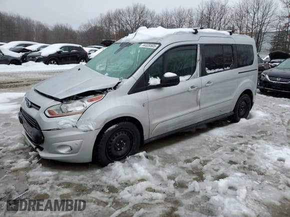 ✅ 2018 Ford Transit Connect XLT • VIN: NM0GE9F75J1371298 • Lot: 44320505. Listed on Copart with Not provided. Free auction sales archive from the USA and detailed vehicle history report at DreamBid. Image 1.