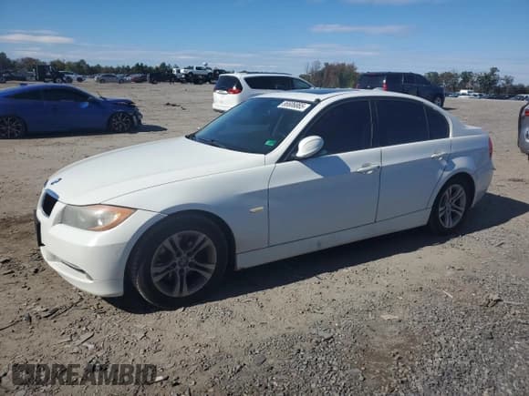✅ 2008 BMW 3 Series 328i • VIN: WBAVA33548KX85146 • Lot: 86606865. Listed on Copart with 263,780 mi. Free auction sales archive from the USA and detailed vehicle history report at DreamBid. Image 1.