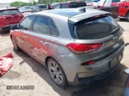 ✅ 2020 Hyundai Elantra N Line • VIN: KMHH55LC3LU133478 • Lot: 42366522. Listed on IAAI with 82,320 mi. Free auction sales archive from the USA and detailed vehicle history report at DreamBid. Image 3.