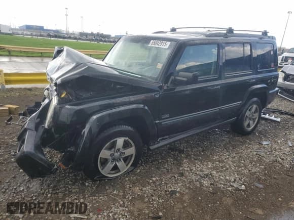 ✅ 2008 Jeep Commander Sport • VIN: 1J8HG48KX8C149885 • Lot: 55042915. Listed on Copart with 243,357 mi. Free auction sales archive from the USA and detailed vehicle history report at DreamBid. Image 1.