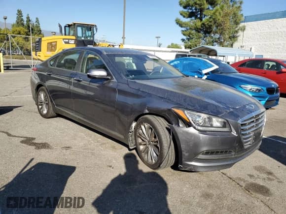 2016 Hyundai Genesis 3.8L z VIN KMHGN4JE3GU143475, wystawiony jako Copart lot #81856914 z przebiegiem 154 707 mil mil oraz Szkoda całkowita • Salvage title. Historia ofert i sprzedaży dostępna na DreamBid. Obrazek 4.