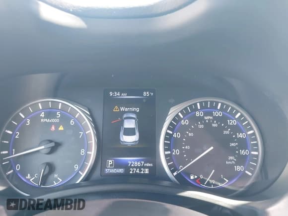 ✅ 2018 Infiniti Q60 Luxe • VIN: JN1EV7EL7JM391101 • Лот: 42495015. Опубликован ранее на IAAI с пробегом 72 867 миль. Бесплатный доступ к архиву аукционных продаж из США и подробный отчёт об истории автомобиля на DreamBid. Изображение 7.