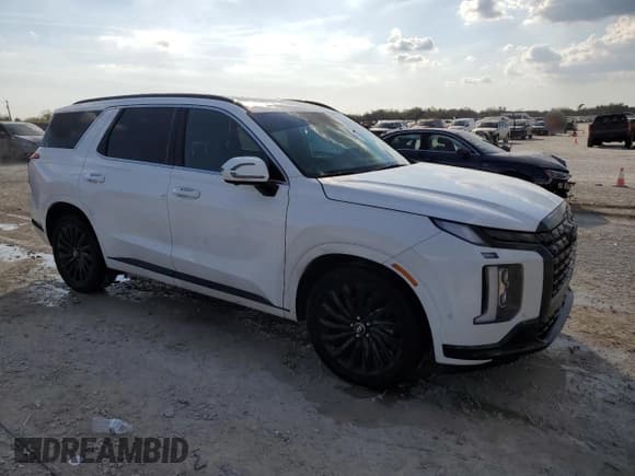 ✅ 2024 Hyundai Palisade Calligraphy • VIN: KM8R7DGE5RU682189 • Лот: 43831415. Опубликован ранее на Copart с пробегом 26 530 миль. Бесплатный доступ к архиву аукционных продаж из США и подробный отчёт об истории автомобиля на DreamBid. Изображение 4.