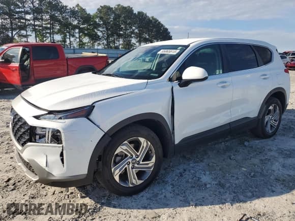 ✅ 2022 Hyundai Santa Fe SE • VIN: 5NMS14AJ1NH391266 • Lot: 55865815. Listed on Copart with 38,439 mi. Free auction sales archive from the USA and detailed vehicle history report at DreamBid. Image 1.