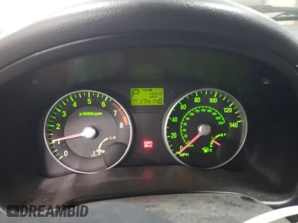 2007 Hyundai Accent GLS z VIN KMHCN46CX7U157508, wystawiony jako Copart lot #78137694 z przebiegiem 174 140 mil mil oraz Szkoda całkowita • Salvage title. Historia ofert i sprzedaży dostępna na DreamBid. Obrazek 9.