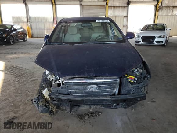 2008 Hyundai Elantra GLS z VIN KMHDU46D98U422307, wystawiony jako Copart lot #74370243 z przebiegiem 160 269 mil mil oraz Szkoda całkowita • Salvage title. Historia ofert i sprzedaży dostępna na DreamBid. Obrazek 5.