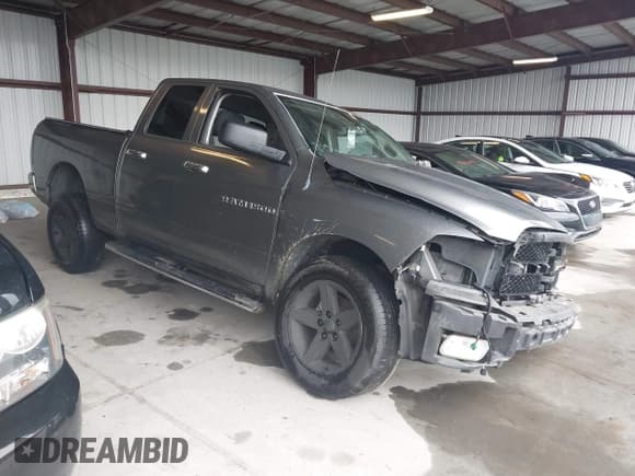 ✅ 2012 Ram 1500 Express • VIN: 1C6RD7FT0CS167190 • Lot: 43285535. Listed on IAAI with 100,243 mi. Free auction sales archive from the USA and detailed vehicle history report at DreamBid. Image 1.