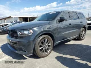 2018 Dodge Durango GT with VIN 1C4RDHDG2JC289769, listed as a Copart auction lot 86322805 with 114,275 mi miles and Salvage title. Bid and sale history available at DreamBid. Image 1.