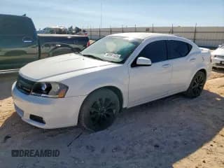 ✅ 2013 Dodge Avenger SXT • VIN: 1C3CDZCB6DN677876 • Lot: 90981325. Listed on Copart with 112,248 mi. Free auction sales archive from the USA and detailed vehicle history report at DreamBid. Image 1.