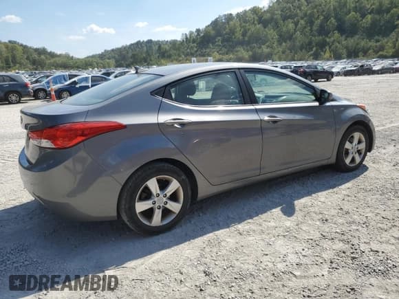 ✅ 2012 Hyundai Elantra Limited • VIN: 5NPDH4AE0CH100585 • Lot: 80850625. Listed on Copart with 94,639 mi. Free auction sales archive from the USA and detailed vehicle history report at DreamBid. Image 3.