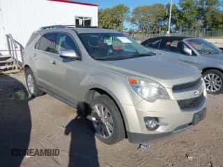 2011 Chevrolet Equinox LTZ с VIN 2CNFLGE53B6341848, выставлен на аукционе IAAI как лот 43427124 с пробегом 158 961 миль миль и . История ставок и продаж доступна на DreamBid. Изображение 1.