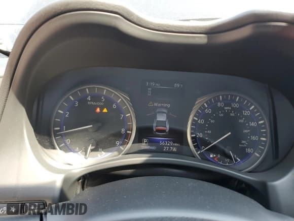 ✅ 2019 Infiniti Q60 Red Sport 400 • VIN: JN1FV7EL8KM440814 • Lot: 66179465. Listed on Copart with 56,329 mi. Free auction sales archive from the USA and detailed vehicle history report at DreamBid. Image 9.