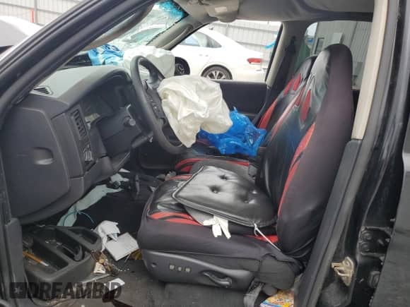 2002 Dodge Dakota SLT with VIN 1B7HL48X62S500271, listed as a Copart auction lot 70881984 with Not provided miles and Salvage title. Bid and sale history available at DreamBid. Image 7.