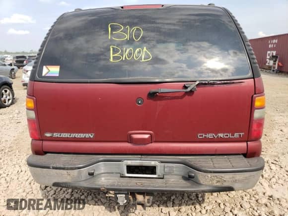 2002 Chevrolet Suburban LT с VIN 1GNFK16Z02J192735, выставлен на аукционе Copart как лот 66890845 с пробегом Не указан миль и Списание • Salvage title. История ставок и продаж доступна на DreamBid. Изображение 6.