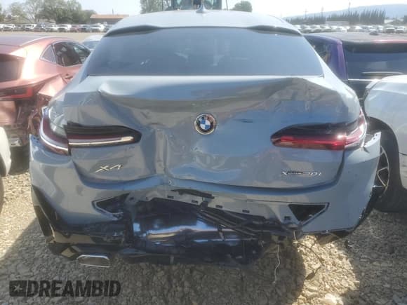 ✅ 2025 BMW X4 xDrive30i • VIN: 5UX33DT07S9150806 • Lot: 80510465. Listed on Copart with 126 mi. Free auction sales archive from the USA and detailed vehicle history report at DreamBid. Image 6.