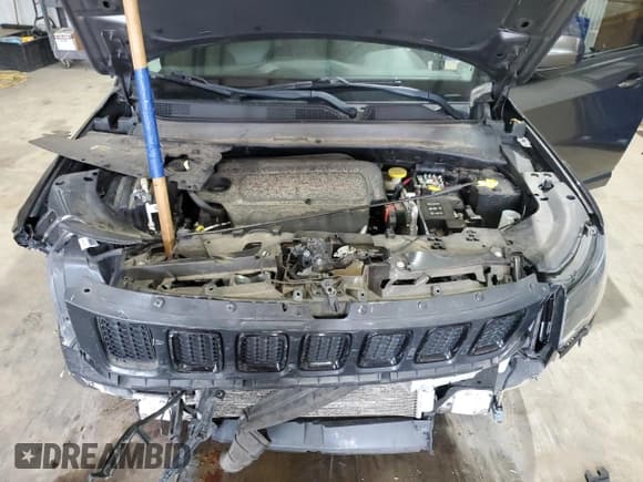 ✅ 2020 Jeep Compass Latitude • VIN: 3C4NJCBB6LT252619 • Lot: 54860815. Listed on Copart with Not provided. Free auction sales archive from the USA and detailed vehicle history report at DreamBid. Image 12.