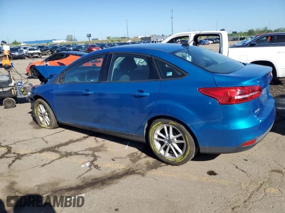 ✅ 2017 Ford Focus SE • VIN: 1FADP3F23HL203794 • Lot: 57202435. Listed on Copart with 116,824 mi. Free auction sales archive from the USA and detailed vehicle history report at DreamBid. Image 2.