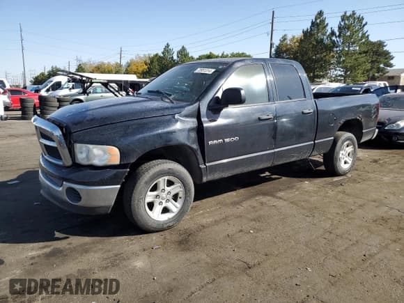 ✅ 2005 Dodge 1500 SLT • VIN: 1D7HU18N25S302498 • Лот: 73951314. Опубликован ранее на Copart с пробегом 122 320 миль. Бесплатный доступ к архиву аукционных продаж из США и подробный отчёт об истории автомобиля на DreamBid. Изображение 1.