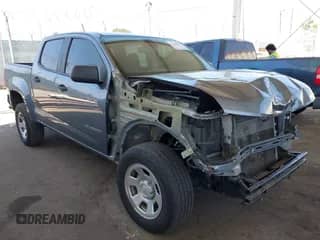 2022 Chevrolet Colorado 2WD Work Truck with VIN 1GCGSBEN5N1174544, listed as a IAAI auction lot 42338885 with 50,209 mi miles and . Bid and sale history available at DreamBid. Image 1.