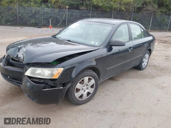 ✅ 2008 Hyundai Sonata GLS • VIN: 5NPET46F78H343399 • Lot: 43557540. Listed on IAAI with 127,130 mi. Free auction sales archive from the USA and detailed vehicle history report at DreamBid. Image 2.