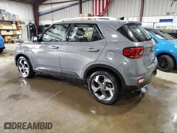 ✅ 2022 Hyundai Venue Limited • VIN: KMHRC8A39NU132983 • Lot: 44583025. Listed on Copart with 24,374 mi. Free auction sales archive from the USA and detailed vehicle history report at DreamBid. Image 2.