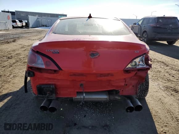 ✅ 2010 Hyundai Genesis Coupe Track • VIN: KMHHU6KH7AU020779 • Lot: 47624775. Listed on Copart with 228,757 mi. Free auction sales archive from the USA and detailed vehicle history report at DreamBid. Image 6.