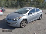 ✅ 2015 Hyundai Elantra SE • VIN: KMHDH4AE9FU265928 • Lot: 43449425. Listed on IAAI with 115,409 mi. Free auction sales archive from the USA and detailed vehicle history report at DreamBid. Image 2.