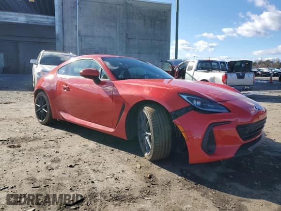 ✅ 2023 Subaru BRZ Limited • VIN: JF1ZDBF17P8702650 • Lot: 87126474. Listed on Copart with 16,767 mi. Free auction sales archive from the USA and detailed vehicle history report at DreamBid. Image 4.