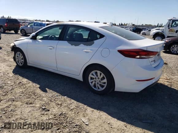 2017 Hyundai Elantra SE z VIN 5NPD74LF5HH093018, wystawiony jako Copart lot #85946085 z przebiegiem 83 416 mil mil oraz Szkoda całkowita • Salvage title. Historia ofert i sprzedaży dostępna na DreamBid. Obrazek 2.