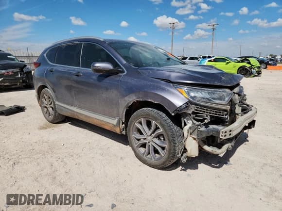 ✅ 2021 Honda CR-V Touring • VIN: 7FARW1H97ME006629 • Lot: 81293315. Listed on Copart with Not provided. Free auction sales archive from the USA and detailed vehicle history report at DreamBid. Image 4.