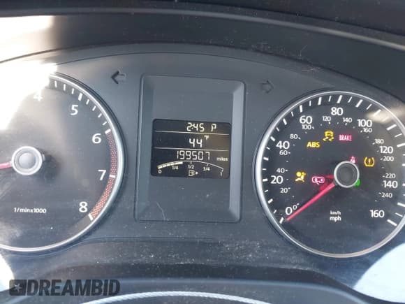 ✅ 2012 Volkswagen Jetta SE • VIN: 3VWDX7AJ1CM327065 • Lot: 43804946. Listed on IAAI with 199,507 mi. Free auction sales archive from the USA and detailed vehicle history report at DreamBid. Image 7.