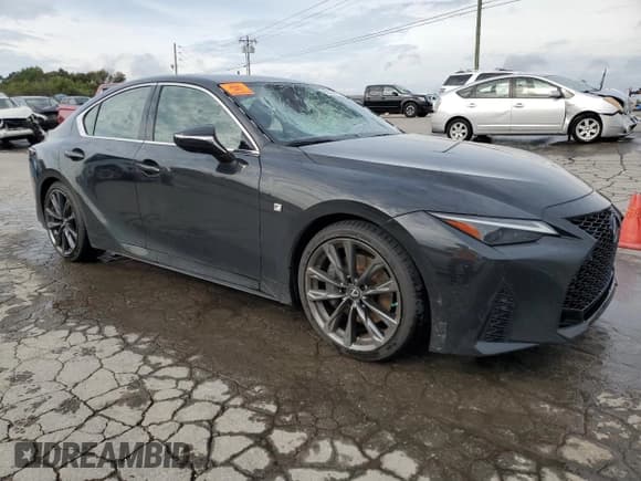 ✅ 2022 Lexus IS 350 F Sport • VIN: JTHGZ1B26N5058146 • Lot: 82127425. Wystawiony na Copart z przebiegiem 70 206 mil. Bezpłatny archiwum sprzedaży aukcyjnych z USA i szczegółowy raport historii pojazdu na DreamBid. Zdjęcie 4.