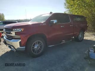 ✅ 2019 Chevrolet Silverado 1500 LTZ • VIN: 1GCRYGED5KZ218115 • Lot: 53761715. Listed on Copart with 61,190 mi. Free auction sales archive from the USA and detailed vehicle history report at DreamBid. Image 1.