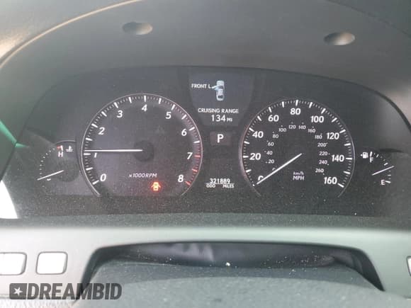 ✅ 2009 Lexus LS 460 • VIN: JTHCL46F195002815 • Lot: 71232975. Listed on Copart with 321,889 mi. Free auction sales archive from the USA and detailed vehicle history report at DreamBid. Image 9.