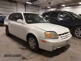 2003 Hyundai Accent GL z VIN KMHCG35C83U241231, wystawiony jako IAAI lot #41486267 z przebiegiem 126 647 mil mil oraz . Historia ofert i sprzedaży dostępna na DreamBid. Obrazek 1.