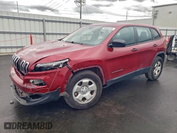 ✅ 2015 Jeep Cherokee Sport • VIN: 1C4PJLAB6FW532338 • Lot: 94935785. Wystawiony na Copart z przebiegiem 183 055 mil. Bezpłatny archiwum sprzedaży aukcyjnych z USA i szczegółowy raport historii pojazdu na DreamBid. Zdjęcie 1.