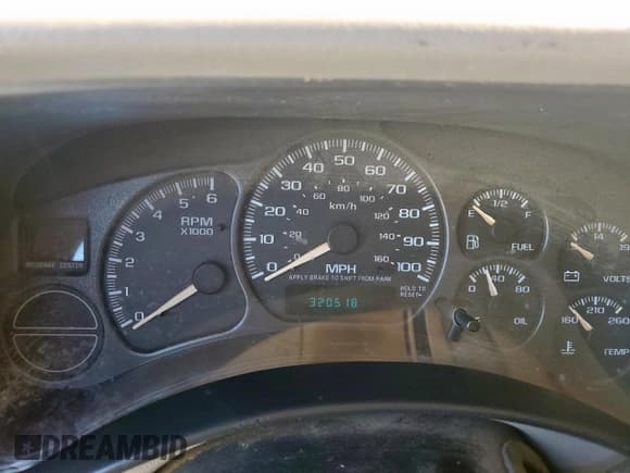 ✅ 2002 Chevrolet Tahoe LS • VIN: 1GNEC13V02J340019 • Lot: 52566865. Listed on Copart with 320,518 mi. Free auction sales archive from the USA and detailed vehicle history report at DreamBid. Image 9.