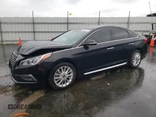 ✅ 2015 Hyundai Sonata Sport • VIN: 5NPE34AF4FH243121 • Лот: 43647113. Опубликован ранее на Copart с пробегом 96 693 миль. Бесплатный доступ к архиву аукционных продаж из США и подробный отчёт об истории автомобиля на DreamBid. Изображение 1.