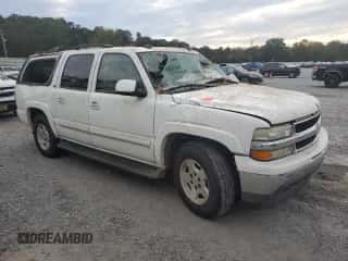 2005 Chevrolet Suburban LT z VIN 1GNEC16Z45J233283, wystawiony jako Copart lot #73947954 z przebiegiem Nie podano mil oraz Szkoda całkowita • Salvage title. Historia ofert i sprzedaży dostępna na DreamBid. Obrazek 4.
