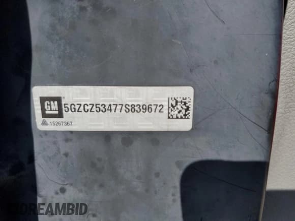 ✅ 2007 Saturn VUE V6 • VIN: 5GZCZ53477S839672 • Lot: 58745025. Wystawiony na Copart z przebiegiem Nie podano. Bezpłatny archiwum sprzedaży aukcyjnych z USA i szczegółowy raport historii pojazdu na DreamBid. Zdjęcie 13.