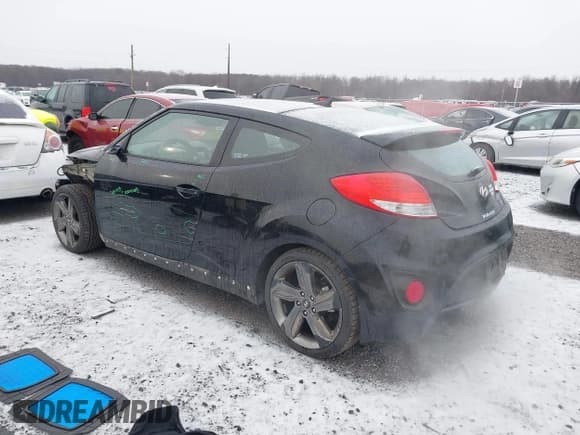 ✅ 2014 Hyundai Veloster Turbo • VIN: KMHTC6AE7EU207871 • Lot: 41174004. Wystawiony na IAAI z przebiegiem 130 347 mil. Bezpłatny archiwum sprzedaży aukcyjnych z USA i szczegółowy raport historii pojazdu na DreamBid. Zdjęcie 3.